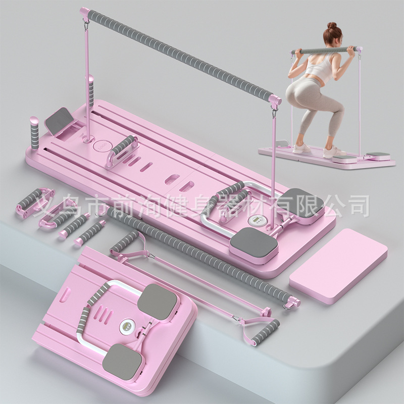 Pilates Board Multifunctional Pilates Bar Health Web Home Abdominal Muscle Wheel Sports Exercise Fitness Equipment Roll Web
