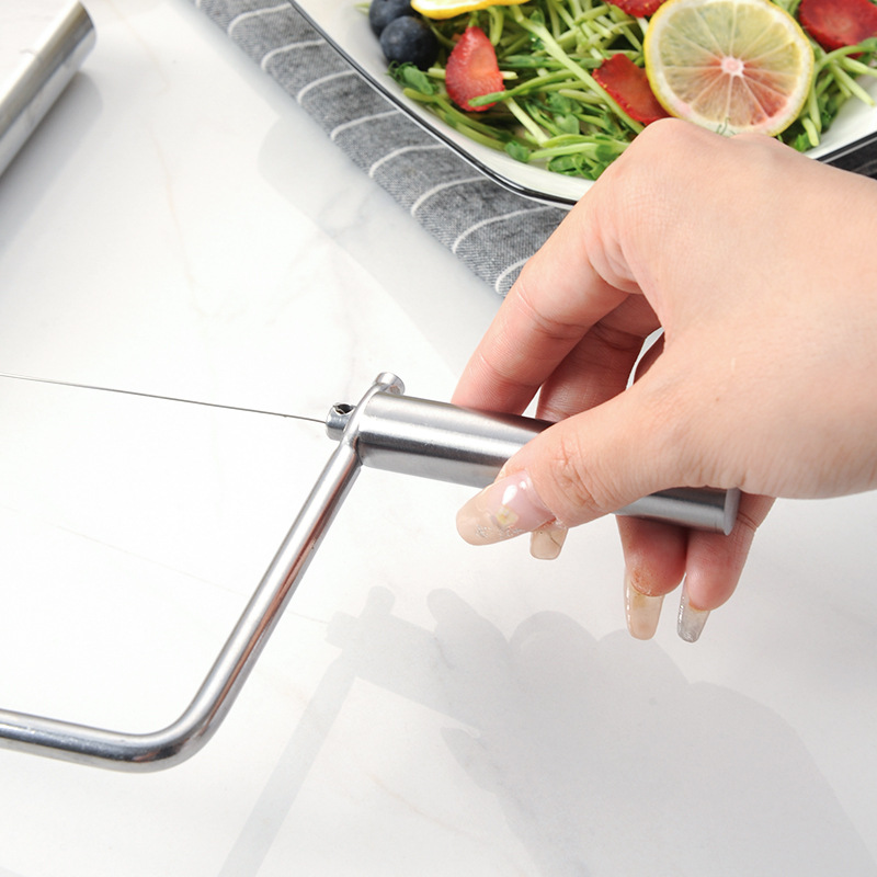Picture of Manufacturer stainless steel cheese slicer multi-function cheese ham slicer cheese cutter kitchen tools