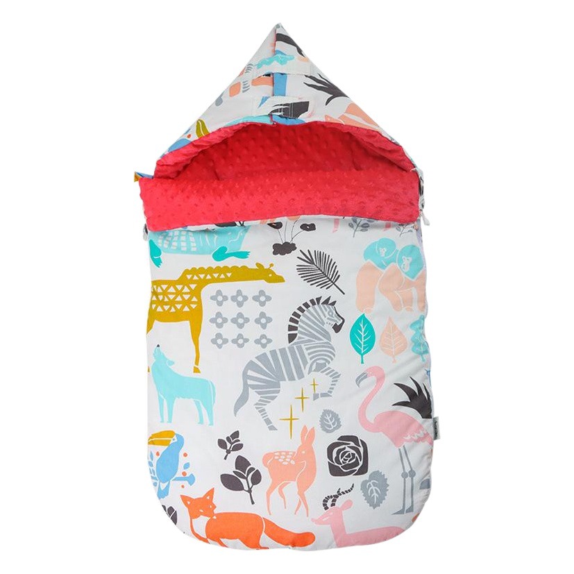 Yin Xiuli Large Baby Anti-startle Autumn and Winter Thickened Sleeping Bag Dual-use Newborn Cushion Baby Bean Blanket Sleeping Bag