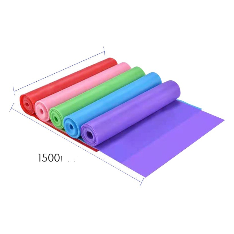 Douyin Yoga Tension Band Resistance Sheet Strength Stretching Dance Tension Sheet Tpe Fitness Band Latex Protective Sheet