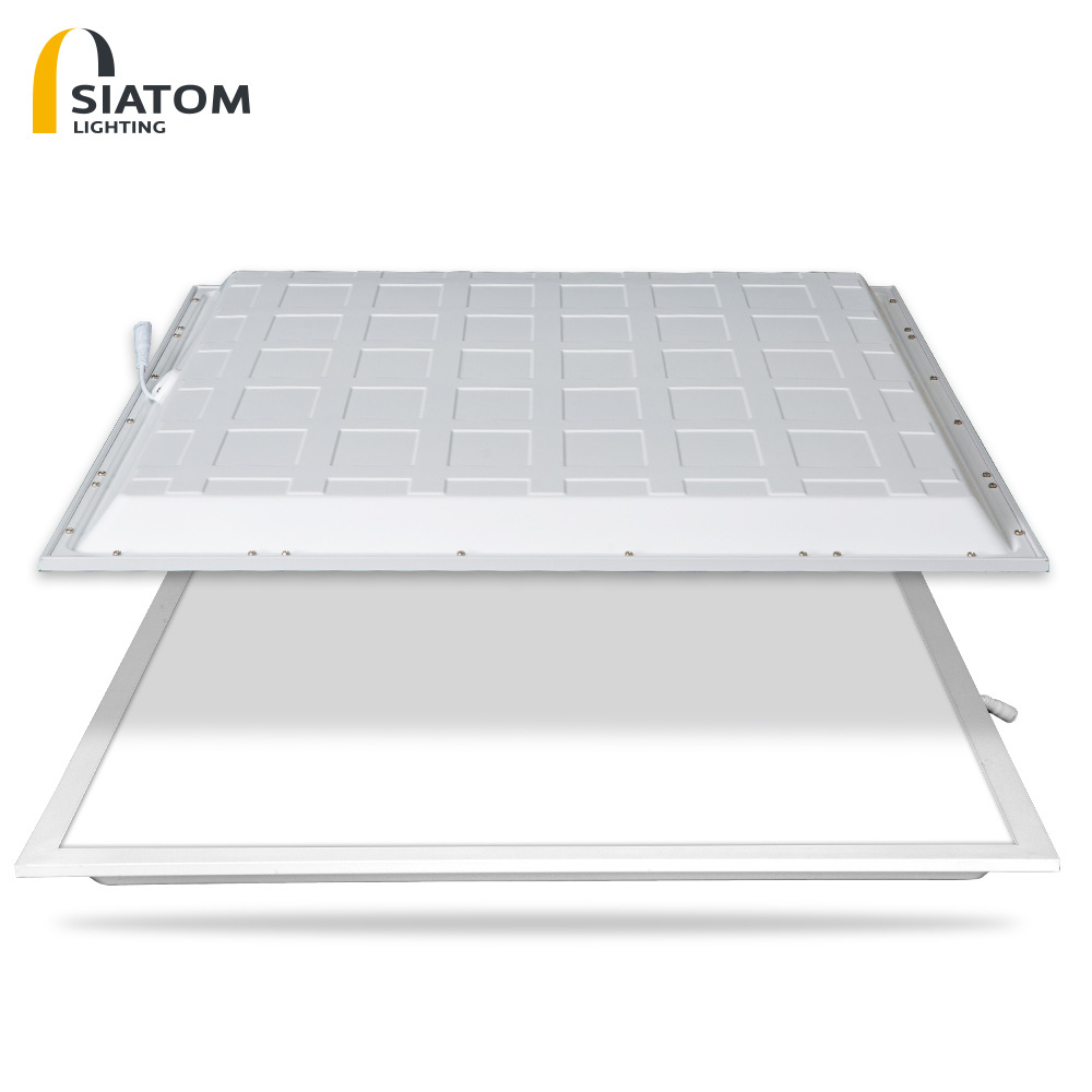 Picture of Foot tile engineering LED panel light 600600 gypsum board integrated ceiling aluminum gusset grille stroboscopic panel light