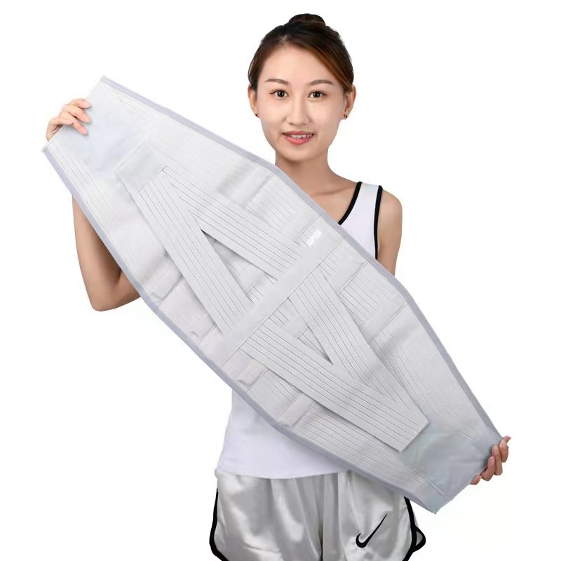 Picture of Heighten and widen protective belt lumbar fixation unisex waist circumference steel plate reinforced lumbar spondylosis lumbar spine