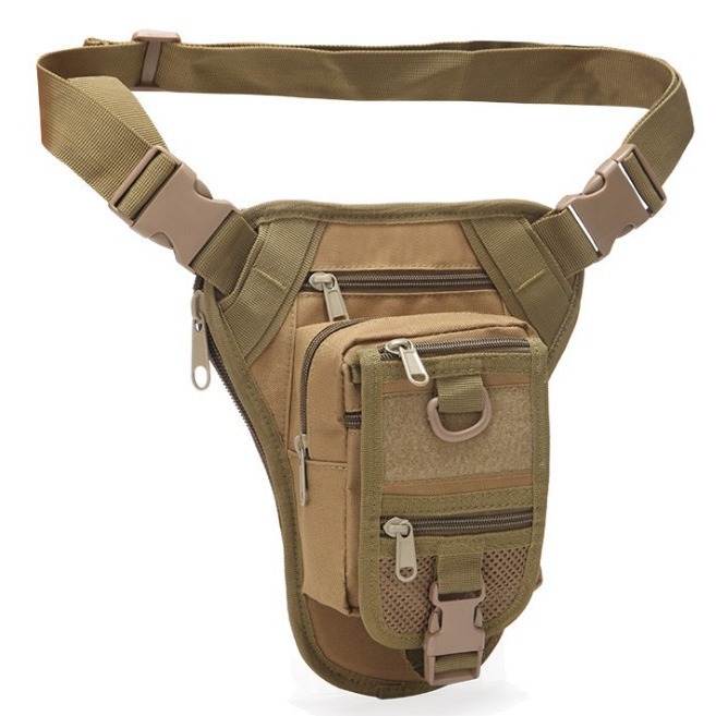 O'Carley Outdoor Camouflage Sports Waist Bag Tactical Leg Bag Large Capacity Mountaineering Waterproof Multifunctional Bag Small Waist Bag