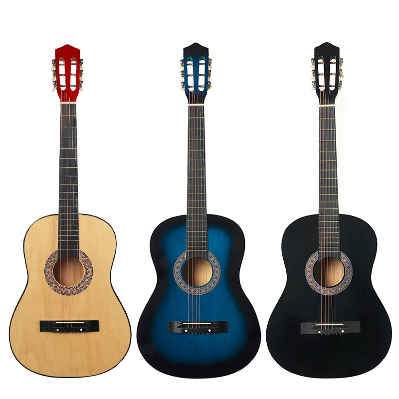 38inch Introduction to Enlightenment Exercises for Beginners with Rounded Corners, Classical Strands, Nylon or Steel Wire Strings, Acoustic Guitar Manufacturers, Straight Hair