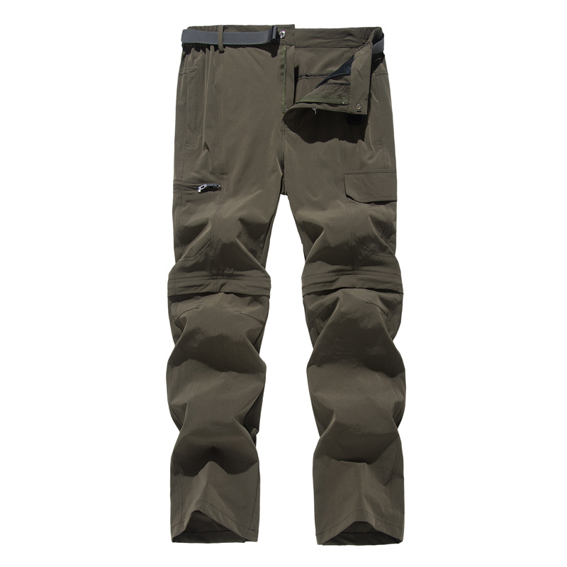 Picture of Outdoor Sports Casual Quick-drying Pants Men's Quick-drying Pants Women's Removable Summer Four-sided Elastic Mountaineering Pants Cross-Border