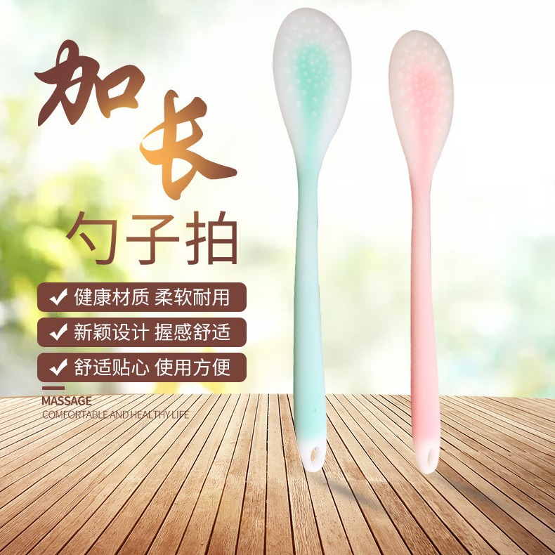 Picture of Clapping Music Meridian clapping health care fitness clapping silicone health care clapping board massager beating massage hammer