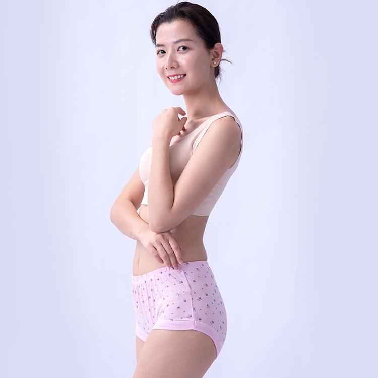 Underwear 200kg ladies underwear cotton briefs for middle-aged and elderly comfortable plus fertilizer to increase the factory straight a generation of hair