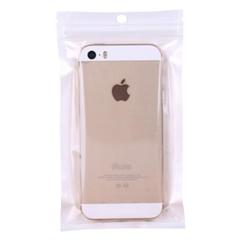 Pearlescent Film Yin and Yang Bone Bag Ziplock Bag Translucent White Plastic Bag Jewelry Bag Mobile Phone Case Packaging Bag