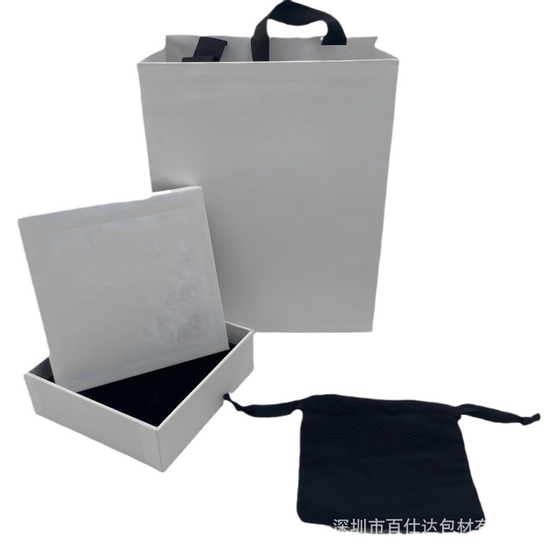 Saijia Universal Jewelry Box Competition ‍ Lin Jewelry Packaging Box Celin ‍ E High-End Jewelry Box Three-Piece Set of Jewelry