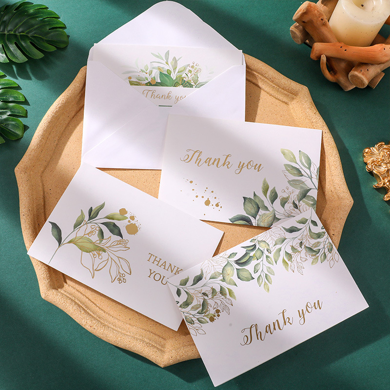 Picture of Teachers' Day Greeting Card Watercolor Thanksgiving Bronzing Christmas Simple Thank You Card Cross-border Amazon Source