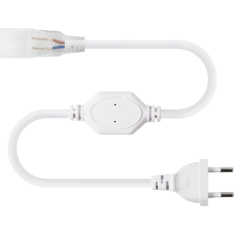 12v flexible light strip accessories led plug neon use controller power cord cable card slot buckle
