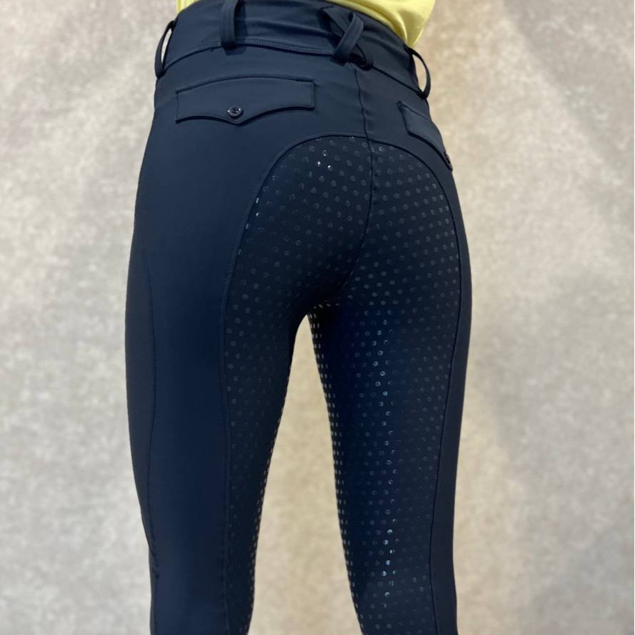 Picture of Full-seat silicone equestrian pants anti-Pilling outdoor riding tights women's tights equestrian clothing