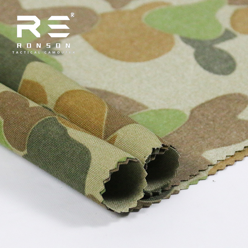 Picture of DPCU Old Australian Camouflage Fabric 500D Nylon Kodura Waterproof PU Printed Oxford Fabric
