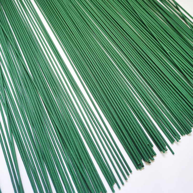 Picture of 30cm flower rod iron wire flower art 2 special artificial flower Rod Green Flower Rod