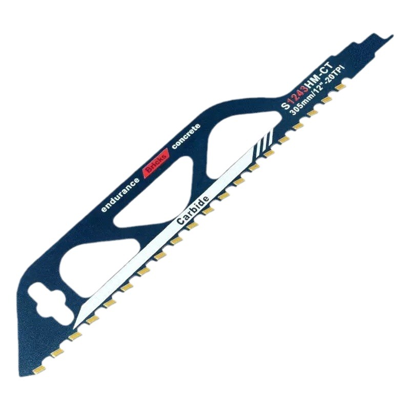 Welding alloy saw blade YG8 reciprocating saw blade Air block concrete brick 305 saber saw blade S1243carbi