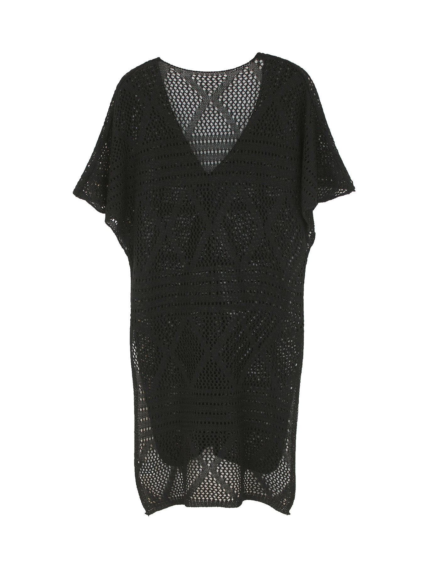Picture of Foreign Trade Cross-border Europe and America Amazon Source Factory Women's Knitwear Blouse Hollow Beach Summer
