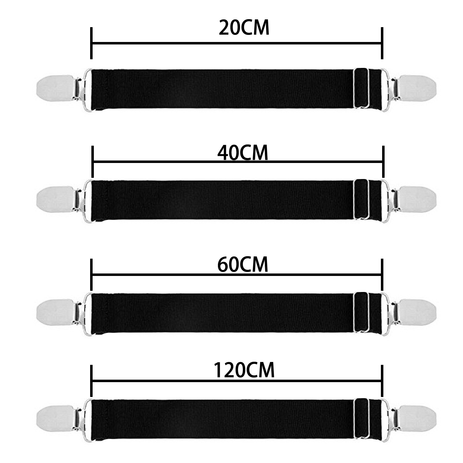 Picture of Cross-Border Supply Manufacturer Supply Children's Gloves Anti-Slip Strap Polyester Material Elastic Glove Clip Ready Stock