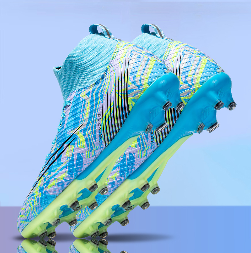 Picture of Messi New Assassin 15 Breathable Adult Children Football Shoes Male Students Spike AG Broken Nail TF Training Shoes for Men and Women