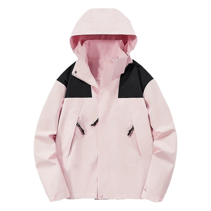 New outdoor sports fashion assault clothing autumn and winter mountaineering men's and women's hooded fashion coat Amazon cross-border