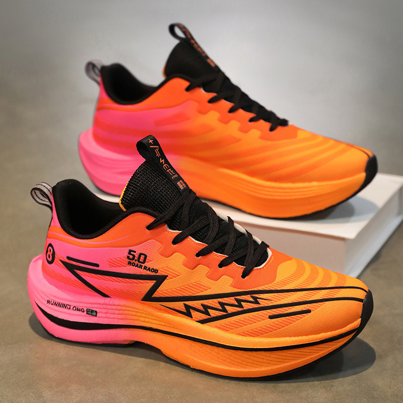 Picture of Children's sports shoes 2025 cross-border running shoes for male and female students physical examination racing running shoes women's men's shoes sneakers