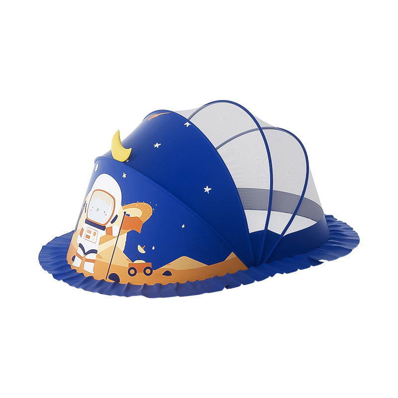 Picture of Cartoon Baby Mosquito Net Baby Small Bed Full Cover Yurt Children Foldable Universal Infant Mosquito Cover