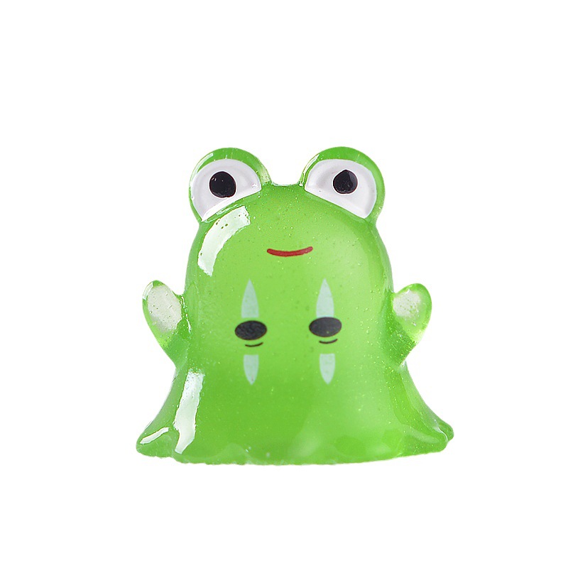 Picture of Halloween Cross-Border Cute Ghost Animal Luminous Micro Landscape Gardening Ornaments Car Central Control Decorative Accessories
