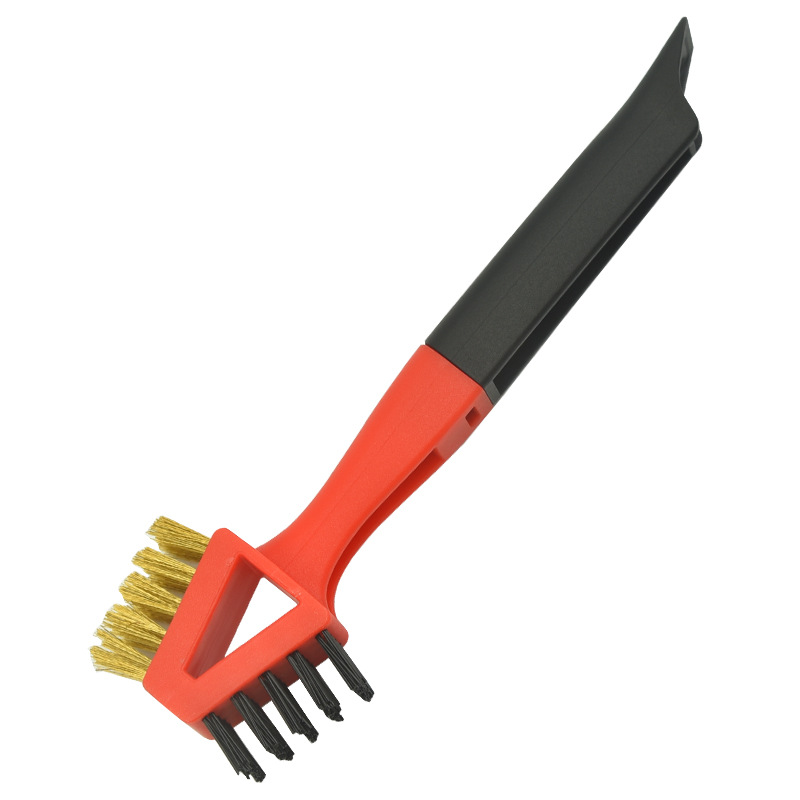 Picture of Four-in-one gas stove cleaning brush stove head wire brush barbecue stove kitchen range hood gap decontamination brush
