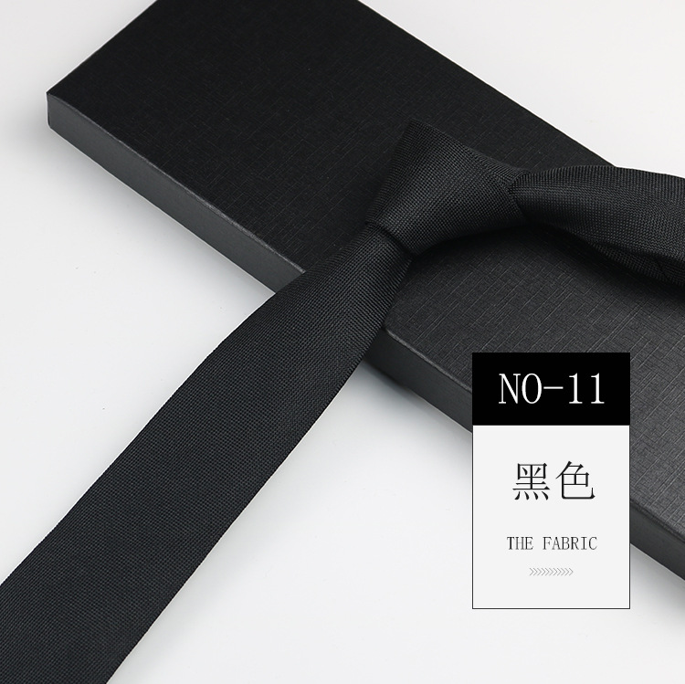 Picture of Men's formal wear for work professional Korean wedding groom artistic simple academic style blue gray 6cm hand tie
