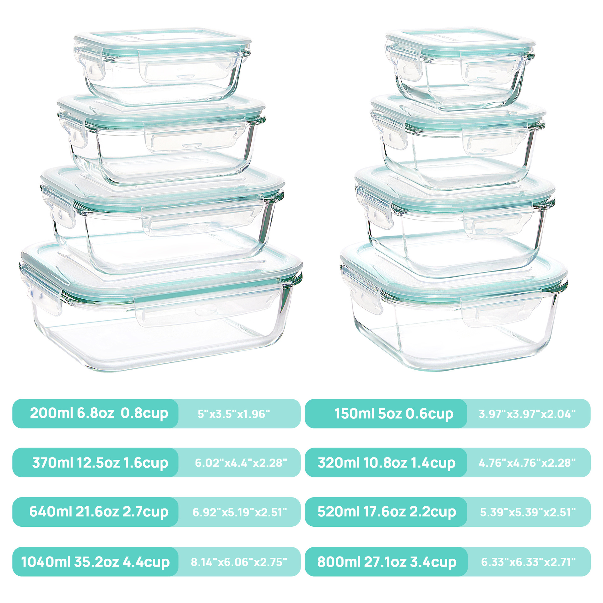 Picture of Honglaitai Glass Lunch Box Microwave Heating Special Bowl with Lid for Office workers with rice Insulation Lunch Box Lunch Box Set