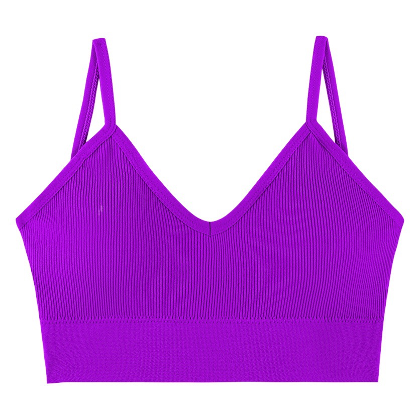 Underwear Women's Bottoming Anti-Exposure Sexy Beautiful Back Camisole Thin Padded Pure Color Versatile Girl's Tube Top Wrapped Chest