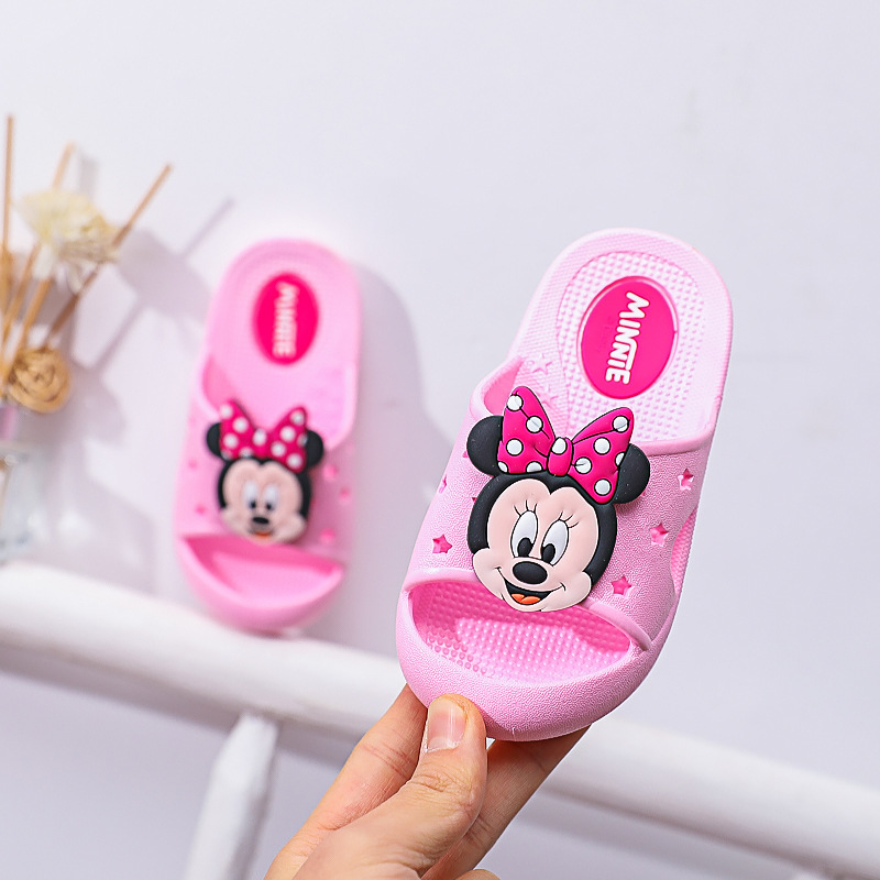 Dishi toddler shoes female baby shoes soft bottom home indoor non-slip 011-3 year old children baotou baby shoes
