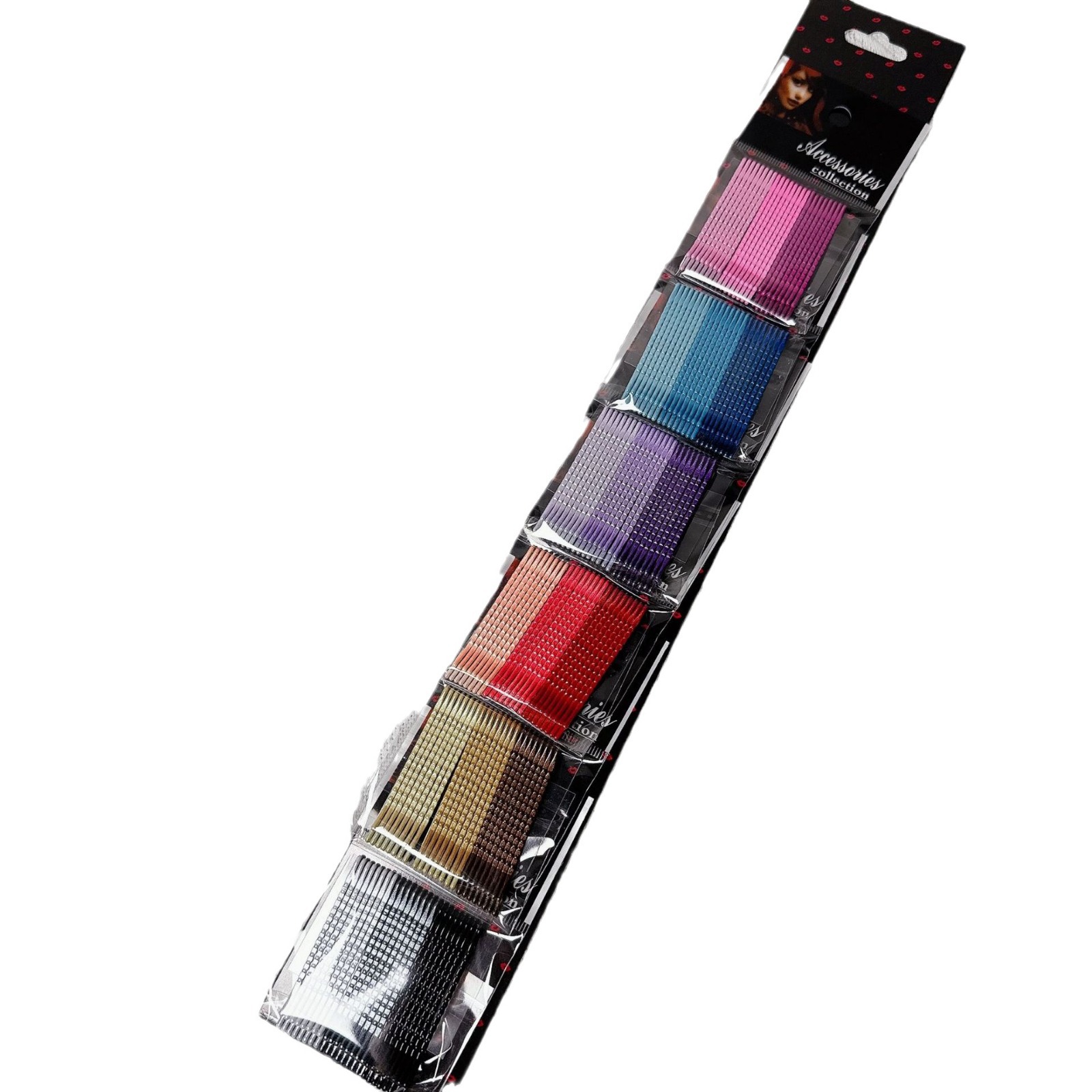 Picture of Hair clip dopamine hairpin adult hairpin packaging hairpin children's hair clip color hairpin strip hairpin