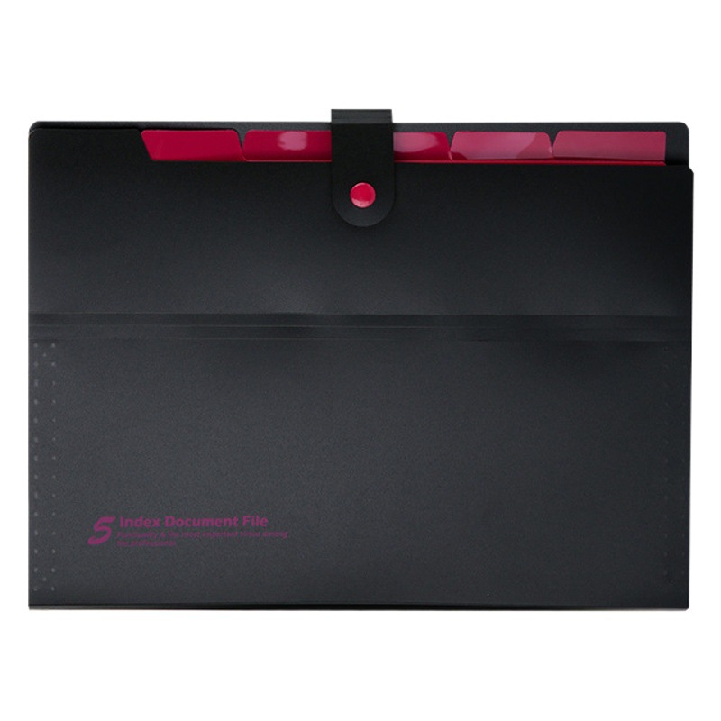 Snaps organ bag a4 multi-layer accordion insert folder business case file folder file bag PP file bag
