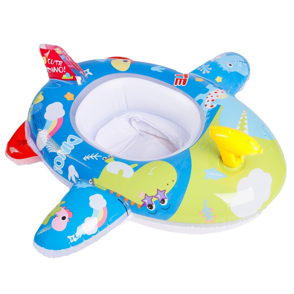 Picture of Children's swimming ring armpit ring seat ring 1-6 years old children's aircraft steering wheel inflatable Mount baby 2 boys and girls