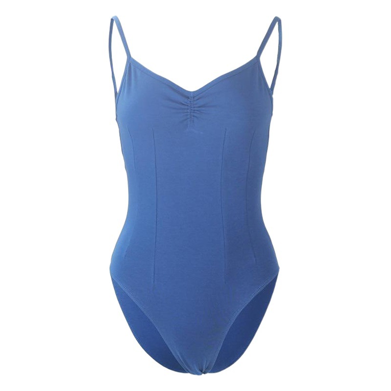 Cotton Single Sling Big Back Tight Waist Body Clothing Art Examination Ballet Practice Clothing Dance Body Clothing Practice Clothing