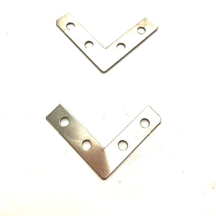 Picture of L-type large golden right angle code angle iron connector photo frame furniture picture frame flat bracket angle code hardware accessories