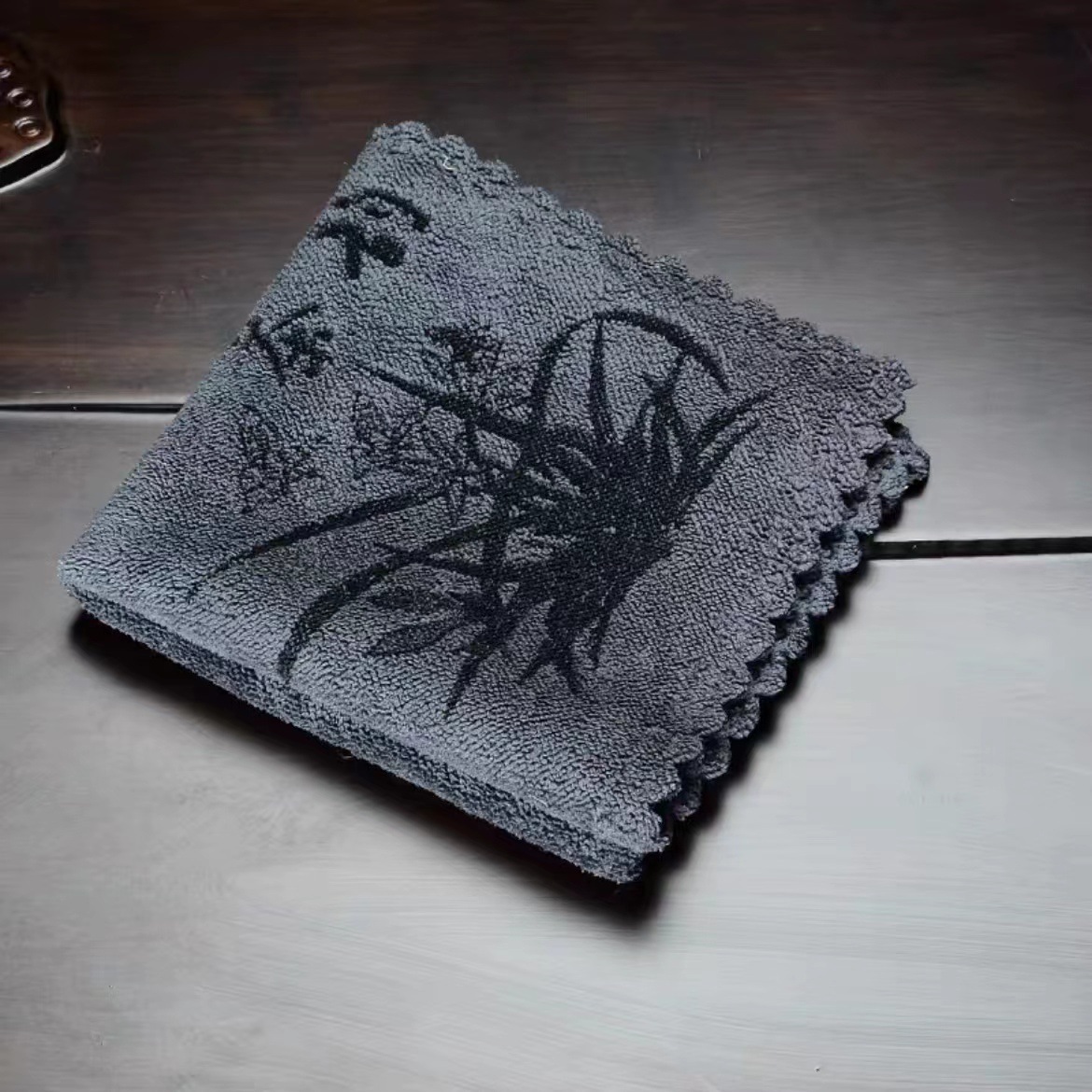 Picture of Tea Towel, Tea Table Rag, Thickeneded, Water-Absorbent, Quick-Drying, Non-Stinky, Microfiber Tea Cloth, Tea Towel Wholesale, Logo Can Be Added