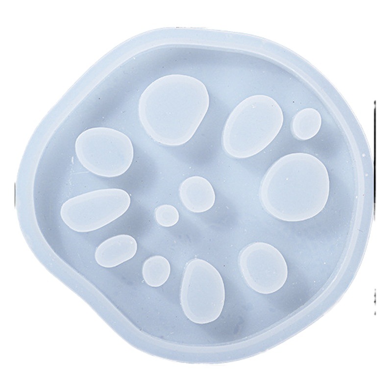Deyi Yangyang Glue Mold Lotus Root Coaster Silicone Mold Amazon Hot Selling Candle Handmade Soap