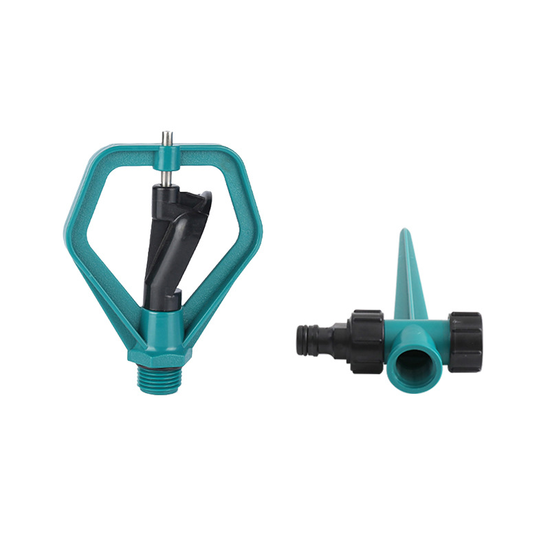 Picture of Automatic Rotating Sprinkler Butterfly Sprinkler Ground-inserted Garden Watering Device Lawn Garden Irrigation