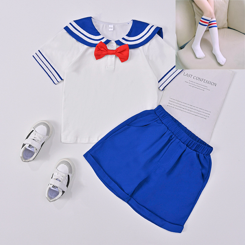 Picture of Children's Autumn Suit Sailor Moon Cosplay Stage Catwalk Water Ice Moon Dress Female Performance Clothing K-Style
