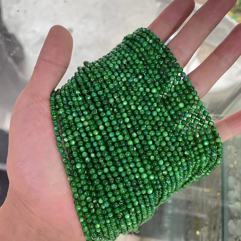Picture of 3mm Natural Freshwater Shell Beads Round Beads Colorful DIY Jewelry Accessories Hairpin Shell Beads Bracelet Necklace Clavicle Chain Beads