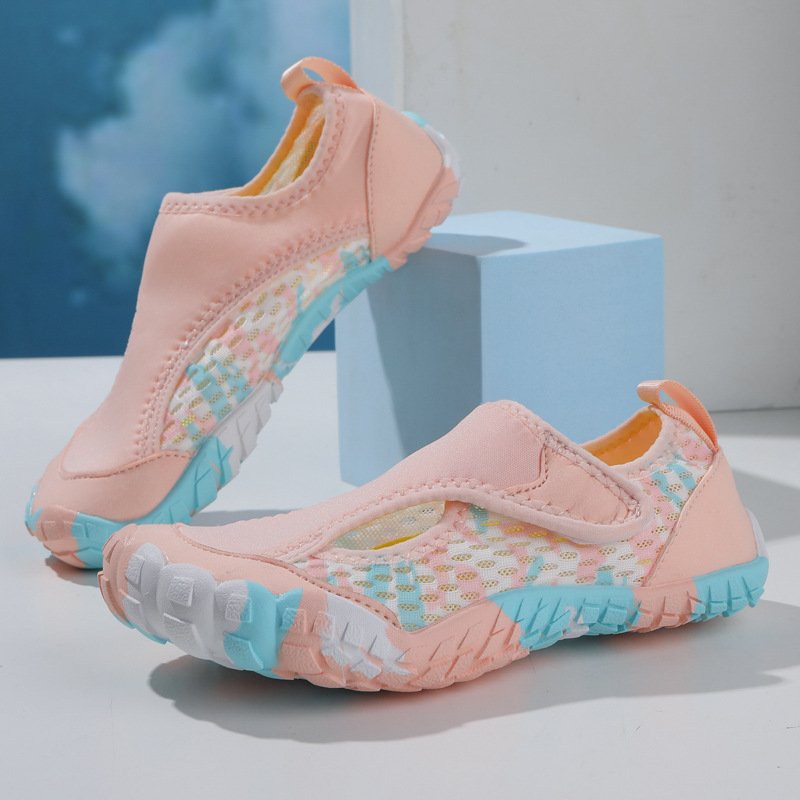 Picture of Children's upstream shoes beach shoes boys and girls sandals non-slip shoes swimming quick-drying water park drifting leisure sports