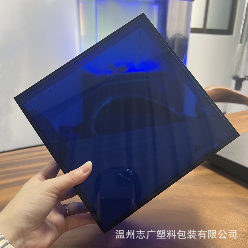 Picture of Gift crystal box 20*20 * 12.5cm wedding return gift bridesmaid set acrylic ps wholesale