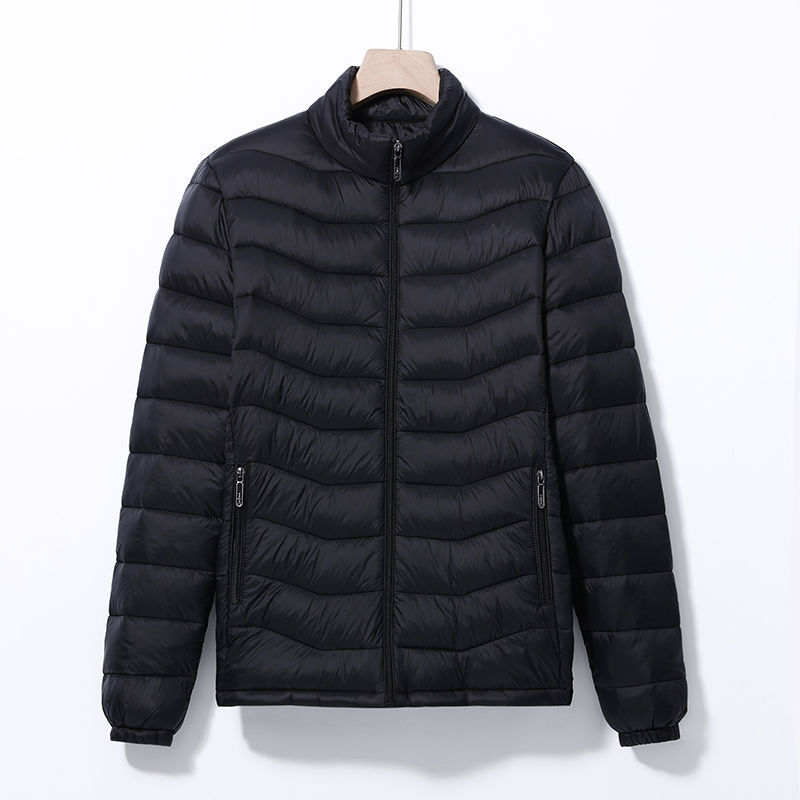 Picture of Anti-season autumn and winter cotton-padded jacket men's light down cotton-padded jacket men's cotton-padded jacket plus size cotton-padded jacket young and middle-aged father's winter coat