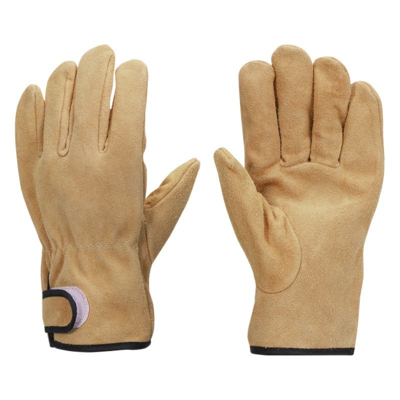 Outdoor flame retardant heat insulation gloves anti-scalding high temperature picnic BBQ gloves welding protective gloves barbecue cooking