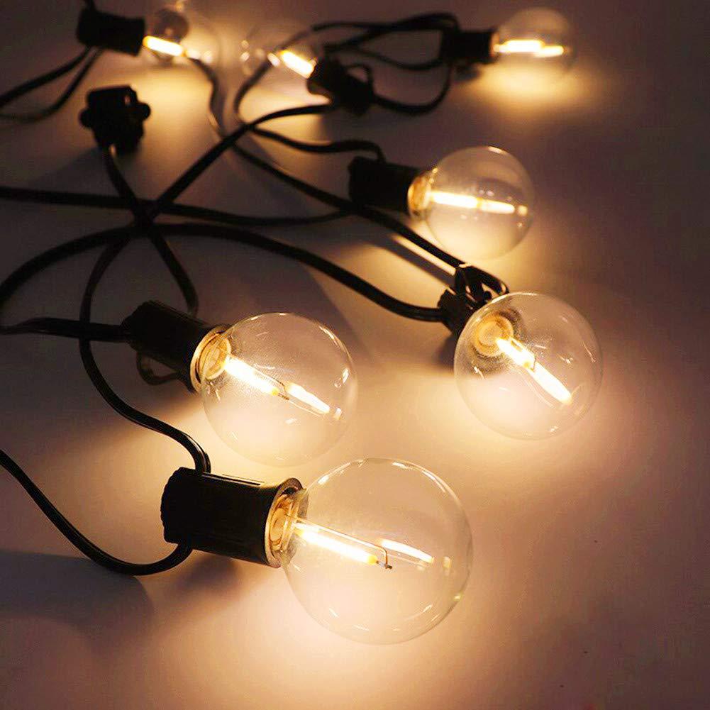 Outdoor camping light string cross-border European regulations US regulations canopy tent led festive atmosphere decoration waterproof g40 light string