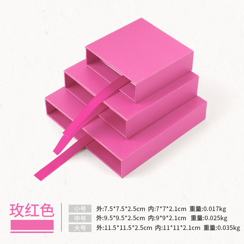 Picture of Anti-Oxidation Jewelry Box Drawer-Type Pe Film Storage Suspension Box Bracelet Box Earrings Bracelet Packaging Jewelry Box
