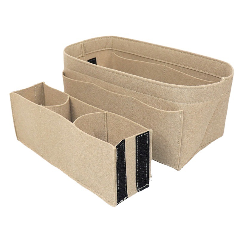 Felt liner bag commuter tote bag cosmetics storage bag solid color bag support storage bag shopping bag bag bag