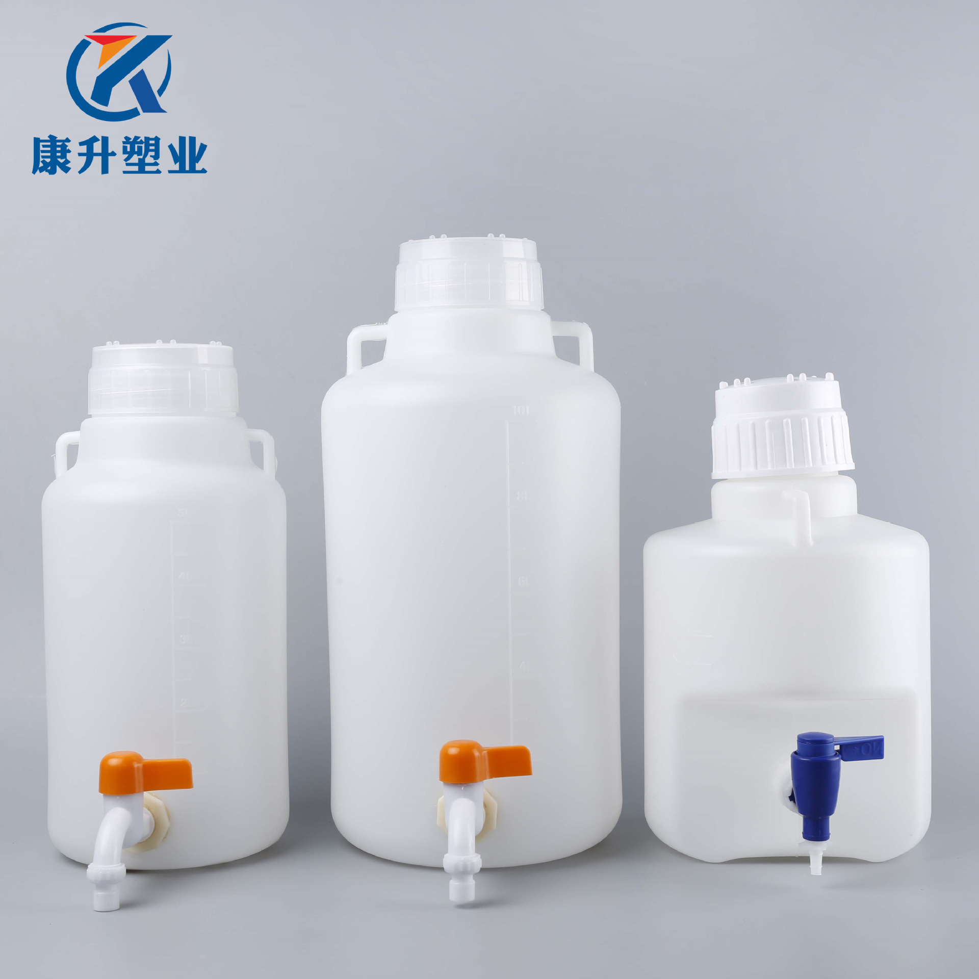 Lower mouth bottle 10L liter transparent bucket 5000ml plastic bucket with scale large capacity wine bucket bucket