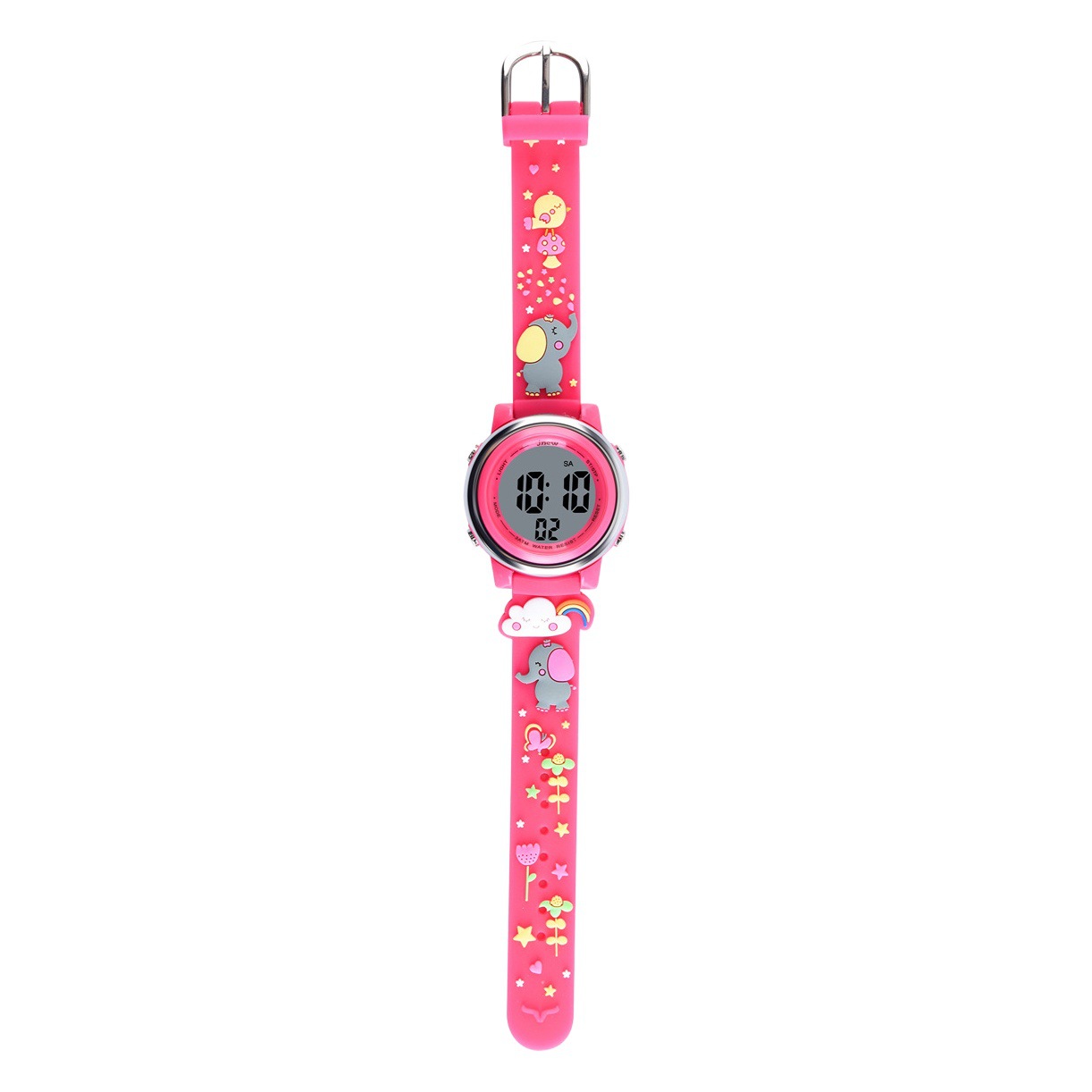 Factory direct cartoon sports electronic watch alarm waterproof Amazon explosions students children LED electronic watch